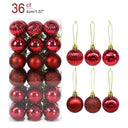 Deluxe Holiday Ornament Set - Vibrant Christmas Decor Deluxe Holiday Ornament Set - Vibrant Christmas Decor