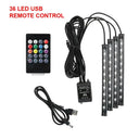 Car RGB Ambient Lights LED Strips 8 Colors Off Road SUV Car RGB Ambient Lights LED Strips 8 Colors Off Road SUV
