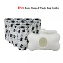 Pet Waste Bag Set With Leash Clip And Portable Dispenser Pet Waste Bag Set With Leash Clip And Portable Dispenser