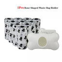 Pet Waste Bag Set with Leash Clip and Dispenser Portable Pet Waste Bag Set with Leash Clip and Dispenser Portable