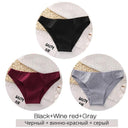 Ultra Soft Plus Size Cotton Panties Set Solid Colors Ultra Soft Plus Size Cotton Panties Set Solid Colors