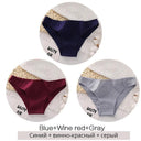 Ultra Soft Plus Size Cotton Panties Set Solid Colors Ultra Soft Plus Size Cotton Panties Set Solid Colors