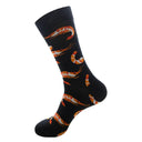 Whimsical Animal Cartoon Crew Socks for Fun Loving Men Women Whimsical Animal Cartoon Crew Socks for Fun Loving Men Women