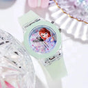 Disney Princess Frozen Luminous LED Kids Glow Watch Disney Princess Frozen Luminous LED Kids Glow Watch