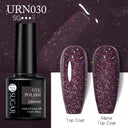 Pink Glitter Sequin Gel Polish for Stylish Sparkling Nails Pink Glitter Sequin Gel Polish for Stylish Sparkling Nails