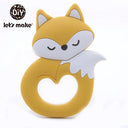 Silicone Rodent Cartoon Animals Teething Toys for Babies Silicone Rodent Cartoon Animals Teething Toys for Babies