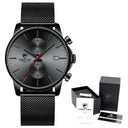 Mens Luxury Chronograph Watch Sleek Timepiece For Style Mens Luxury Chronograph Watch Sleek Timepiece For Style