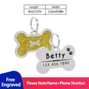 Engraved Personalized Pet ID Tags Custom Dog Collar Name Tag Engraved Personalized Pet ID Tags Custom Dog Collar Name Tag