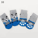 Cozy Cartoon Dog Socks Anti-Slip Winter Paw Protectors Cozy Cartoon Dog Socks Anti-Slip Winter Paw Protectors