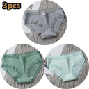 Cotton Lace Panties Set: Comfortable and Sexy Lingerie Trio Cotton Lace Panties Set: Comfortable and Sexy Lingerie Trio