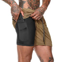 Summer Running Shorts Men 2 in 1 Quick Dry Gym Shorts Summer Running Shorts Men 2 in 1 Quick Dry Gym Shorts