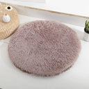Soft Fleece Round Cat Bed Cozy Pet Sleeping Mat for Dogs Soft Fleece Round Cat Bed Cozy Pet Sleeping Mat for Dogs