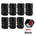 AUTCOAT Aluminum Alloy Tire Valve Caps for Cars and Motorcycles AUTCOAT Aluminum Alloy Tire Valve Caps for Cars and Motorcycles