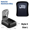 Secure Key Lock Box: Wall Mount Key Safe High Security Secure Key Lock Box: Wall Mount Key Safe High Security