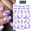 Succulent Blossom Nail Art Decals Blooming 3D Beauty Kit Succulent Blossom Nail Art Decals Blooming 3D Beauty Kit
