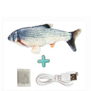 Electric Floppy Fish Cat Toy Interactive USB Charger Catnip Electric Floppy Fish Cat Toy Interactive USB Charger Catnip