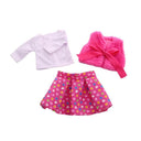 Reborn Doll Fashion Set Trendy Clothes For 16-18 Inch Dolls Reborn Doll Fashion Set Trendy Clothes For 16-18 Inch Dolls