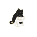 Charming Cat Enamel Pins Cartoon Animal Brooch Jewelry Gift Charming Cat Enamel Pins Cartoon Animal Brooch Jewelry Gift