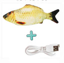Electric Floppy Fish Cat Toy Interactive USB Charger Catnip Electric Floppy Fish Cat Toy Interactive USB Charger Catnip