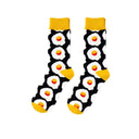 Playful Avocado & Sushi Animal Socks - Happy Cotton Blend Playful Avocado & Sushi Animal Socks - Happy Cotton Blend
