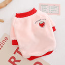 Winter Pet Fleece Coat Fruit Print Jacket For Dogs Winter Pet Fleece Coat Fruit Print Jacket For Dogs