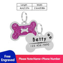 Engraved Personalized Pet ID Tags Custom Dog Collar Name Tag Engraved Personalized Pet ID Tags Custom Dog Collar Name Tag
