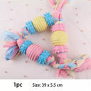 Pet Dog Chews TPR Knot Bite Resistant Teeth Cleaning Toys Pet Dog Chews TPR Knot Bite Resistant Teeth Cleaning Toys