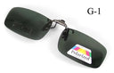 Versatile Polarized Clip-On Sunglasses for Prescription Glasses Versatile Polarized Clip-On Sunglasses for Prescription Glasses