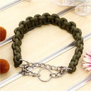 German Shepherd Leather Collar Adjustable Dog Accessory German Shepherd Leather Collar Adjustable Dog Accessory