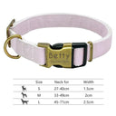 Nylon Dog Collar :Personalized Reflective for All Dog Sizes Nylon Dog Collar :Personalized Reflective for All Dog Sizes