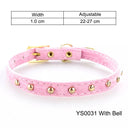 Cat Collar with Bell Safety Breakaway Design for Pets Cat Collar with Bell Safety Breakaway Design for Pets