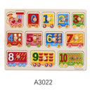 Montessori Wooden Puzzle Set: Enhance Creative Learning Fun Montessori Wooden Puzzle Set: Enhance Creative Learning Fun