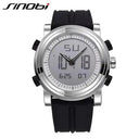 SINOBI Men's Dive Watch Stylish Waterproof Chronograph Timepiece SINOBI Men's Dive Watch Stylish Waterproof Chronograph Timepiece