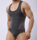 Brave Person Bodysuits Men High Elasticity One-piece Shapers Brave Person Bodysuits Men High Elasticity One-piece Shapers