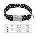 Nylon Dog Collar :Personalized Reflective for All Dog Sizes Nylon Dog Collar :Personalized Reflective for All Dog Sizes