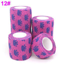 Printed Self Adhesive Elastic Bandage Colorful Sports Wrap Tape Printed Self Adhesive Elastic Bandage Colorful Sports Wrap Tape