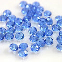 Isywaka Blue Crystal Glass Beads Jewelry-Making Supplies 50pcs Isywaka Blue Crystal Glass Beads Jewelry-Making Supplies 50pcs