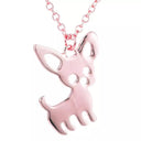 Chihuahua Pet Pendant Necklace Adorable Animal Love Jewelry Chihuahua Pet Pendant Necklace Adorable Animal Love Jewelry