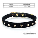 Cat Collar with Bell Safety Breakaway Design for Pets Cat Collar with Bell Safety Breakaway Design for Pets