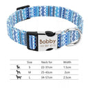 Personalized Reflective Nylon Dog Collar for All Dog Sizes Personalized Reflective Nylon Dog Collar for All Dog Sizes