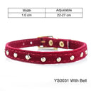 Cat Collar with Bell Safety Breakaway Design for Pets Cat Collar with Bell Safety Breakaway Design for Pets