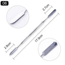 Stainless Steel Cuticle Pusher Tool for Professional Care Stainless Steel Cuticle Pusher Tool for Professional Care
