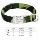 Personalized Reflective Nylon Dog Collar for All Dog Sizes Personalized Reflective Nylon Dog Collar for All Dog Sizes