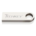 TECHKEY USB Flash Drive Stylish Waterproof Memory Stick Silver TECHKEY USB Flash Drive Stylish Waterproof Memory Stick Silver