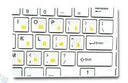 Russian Keyboard Stickers: Waterproof Alphabet Layout Stickers Russian Keyboard Stickers: Waterproof Alphabet Layout Stickers