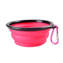 Portable Silicone Dog Bowl: Convenient Travel Feeding Aid Portable Silicone Dog Bowl: Convenient Travel Feeding Aid