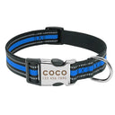 Personalized Reflective Nylon Dog Collar for All Dog Sizes Personalized Reflective Nylon Dog Collar for All Dog Sizes