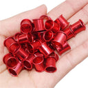 Pigeon Foot Ring Aluminum Tags 100 Pack For Birds Set Pigeon Foot Ring Aluminum Tags 100 Pack For Birds Set