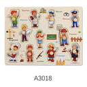 Montessori Wooden Puzzle Set: Enhance Creative Learning Fun Montessori Wooden Puzzle Set: Enhance Creative Learning Fun