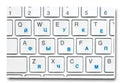 Russian Keyboard Stickers Waterproof Alphabet Layout Russian Keyboard Stickers Waterproof Alphabet Layout